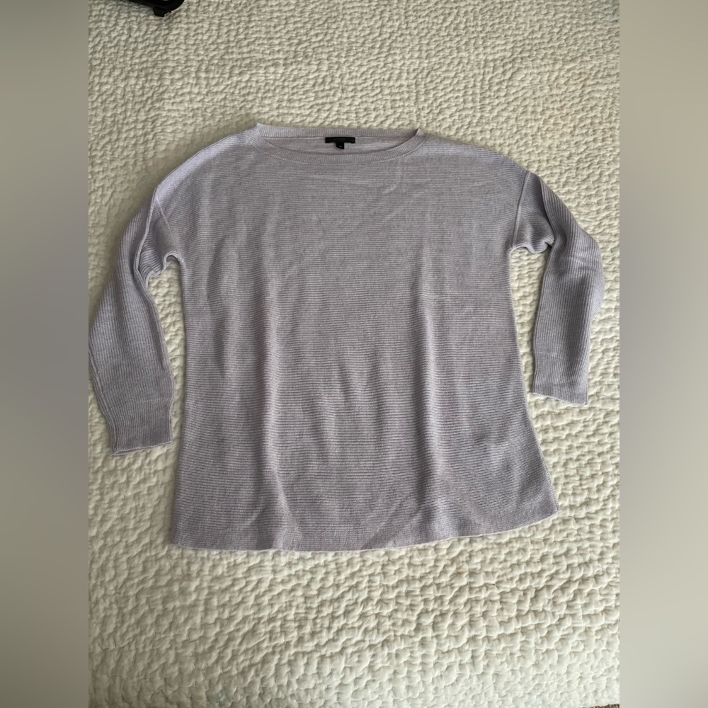 J. Crew Wool Blend Ribbed Sweater - Women’s XS - Lilac